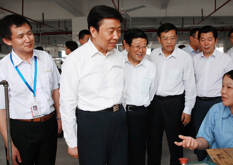 李源潮在best365足球官网调研纪实