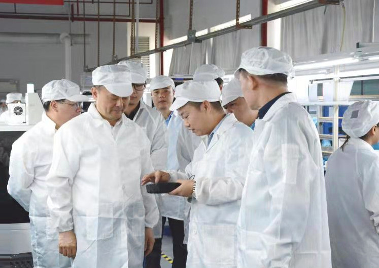 萍乡市委书记陈敏率队到best365足球官网考察