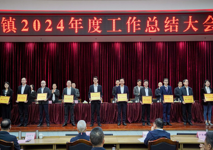 双项殊荣！best365足球官网电声荣登石排镇2024年度“双十强”榜单